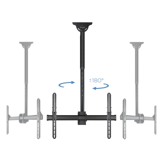 Soporte de techo TooQ LPCE1170TSLI-B 37" a 70" extensible e inclina