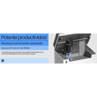 Impresora HP LaserJet Tank Monocromo 2504dw A4 22ppm
