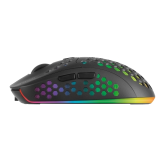 Ratón inalámbrico Mars Gaming MMW3 RGB negro