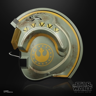 Replica escala 1:1trapper wolf casco electronico the mandalorian black series