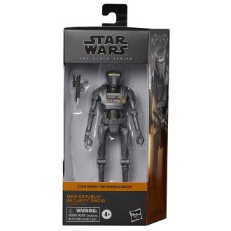 Figura hasbro new republic security droid the mandalorian black series