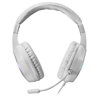 Auriculares Mars Gaming MH122 3.5mm RGB 3.5mm blanco
