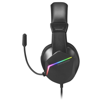 Auriculares Mars Gaming MH122 3.5mm RGB negro