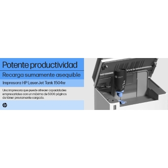 Impresora HP LaserJet Tank 1504w A4 22ppm WiFi