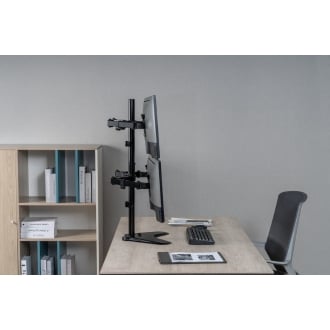 Soporte de mesa Equip 650127 17" a 32" 4 pantallas con peana