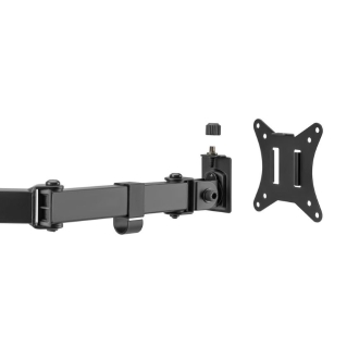 SOPORTE PANTALLA PARA MESA 17" A 32" 4 MONITORES