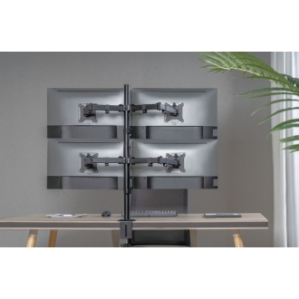 SOPORTE PANTALLA PARA MESA 17" A 32" 4 MONITORES