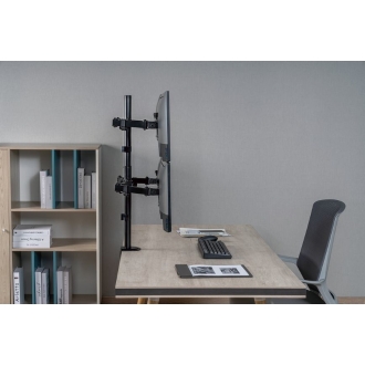 SOPORTE PANTALLA PARA MESA 17" A 32" 4 MONITORES