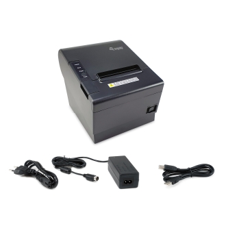 Impresora ticket Equip 80mm térmica USB negro