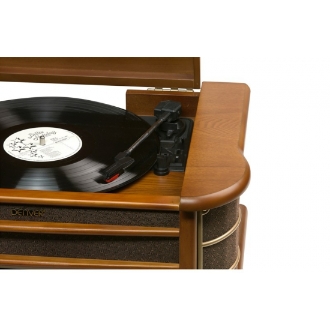 Tocadiscos Denver MCR-50MK3 con altavoz integrado CD y USB
