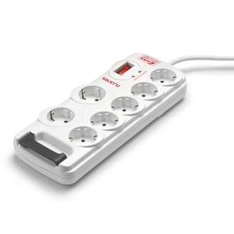 Regleta Salicru con interruptor Safe 7 tomas