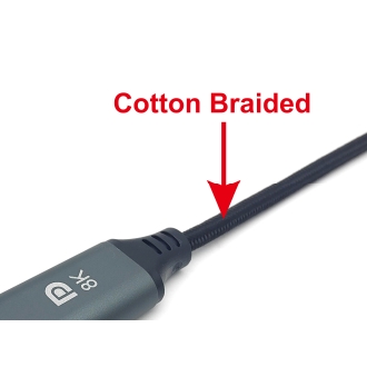 Cable Equip USB-A macho a DisplayPort 1.4 8K 60Hz 1m