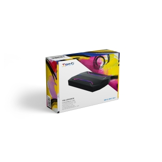 Caja externa TooQ TQE-2599RGB 2.5" 9.5mm RGB
