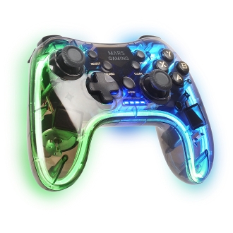 Gamepad inalámbrico Mars Gaming MGP-24 RGB 20 botones