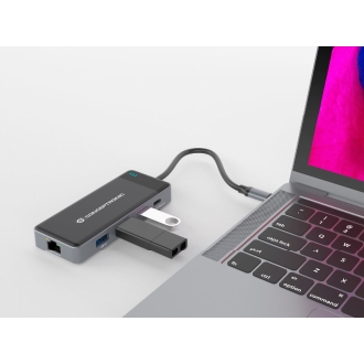 Adaptador USB tipo C Conceptronic 2xHDMI 1xUSB-C PD 100W 3xUSB-A 1xGb RJ45
