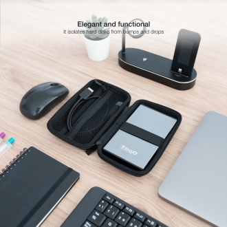 Funda protectora caja externa Tooq 2.5" negro