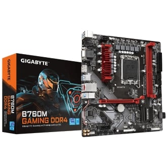 Placa base Gigabyte B760M Gaming mATX 1700 2xDDR4