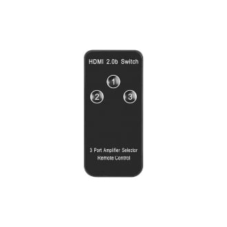 Switch video lanberg 4k - 3 x hdmi - micro usb - negro - control remoto