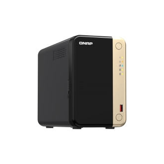 Servidor nas qnap ts-264-8g 8gb gigabit ethernet 2 bay