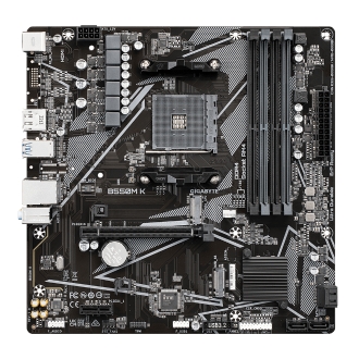 Placa base Gigabyte B550M K mATX AM4 4xDRR4