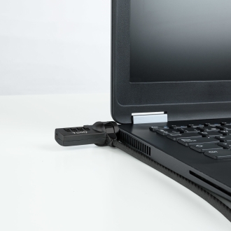 Cable de seguridad de portátil tipo Kensington TooQ con combinación 1.5m