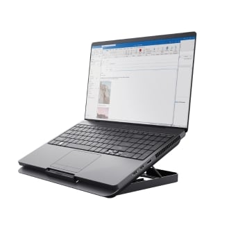 Soporte Universal Trust Para Portátiles con ventilador 18cm altura ajustable hasta 16"