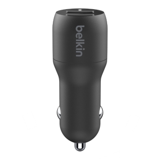 Cargador para coche Belkin 2xUSB-A 24W (12Wx2) negro