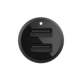 Cargador para coche Belkin 2xUSB-A 24W (12Wx2) negro