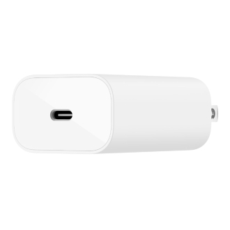 CARGADOR DOMESTICO BELKIN WCA004VF1MWH-B6 BOOST CHARGE UBS TIPO C 25W + CABLE USB-C 1MT BLANCO