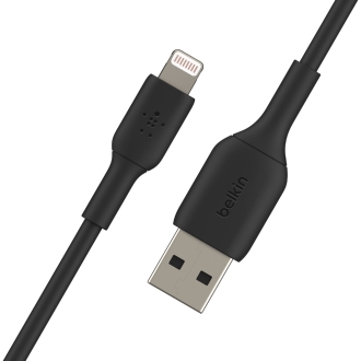 Cable Belkin Lightning a USB macho Boost Charge 1m negro
