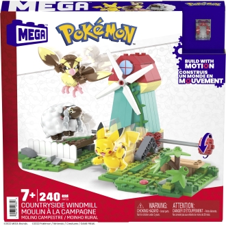 Figura mattel mega construx ciudad del viento