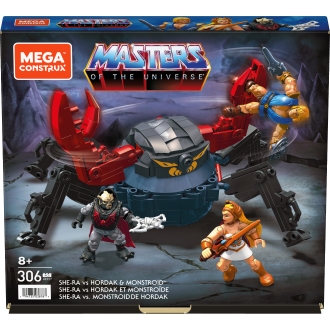 Figuras mattel mega construx masters of the universe she-ra vs hordak & monstroid