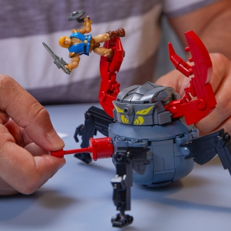 Figuras mattel mega construx masters of the universe she-ra vs hordak & monstroid