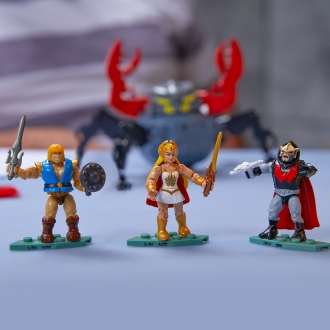 Figuras mattel mega construx masters of the universe she-ra vs hordak & monstroid