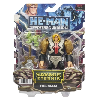 Figura mattel masters of the universe he - man con accesorios