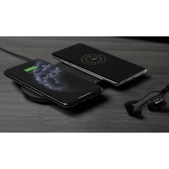 Base de carga inalámbrica doble Belkin 10W Boost Charge negro