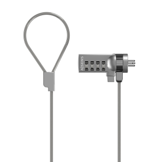 Cable de seguridad con cerradura de combinación 1.5m