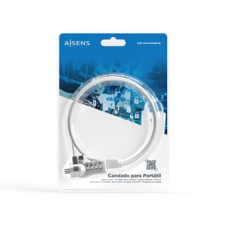 Cable de seguridad con cerradura de combinación 1.5m