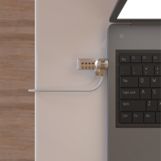 Cable de seguridad con cerradura de combinación 1.5m