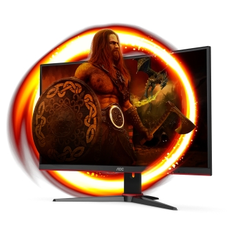 MONITOR AOC C24G2AE 23.6" FHD 165HZ 1MS 2X HDMI 2X DP CURVO