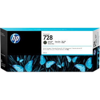 Cartucho original HP 728 negro mate