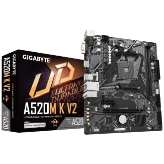 Placa base Gigabyte A520M K V2 mATX AM4 2xDDR4
