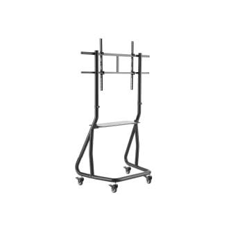SOPORTE DE SUELO EQUIP CON RUEDAS PARA PANTALLAS  60-105"