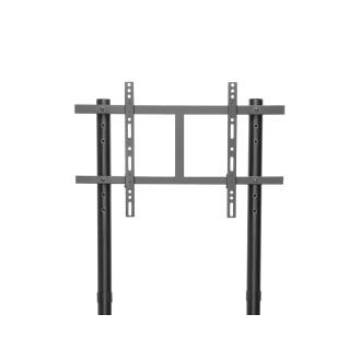 Soporte de suelo con ruedas Equip 650608 37" a 80" fijo negro