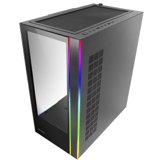 Caja E-ATX Mars Gaming MC-ULTRA doble línea ARGB negro