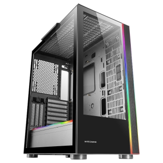 Caja E-ATX Mars Gaming MC-ULTRA doble línea ARGB negro