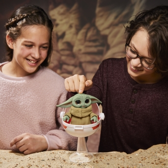 Figura interactiva hasbro star wrs wild ridin' grogu