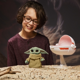 Figura interactiva hasbro star wrs wild ridin' grogu