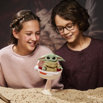 Figura interactiva hasbro star wrs wild ridin' grogu
