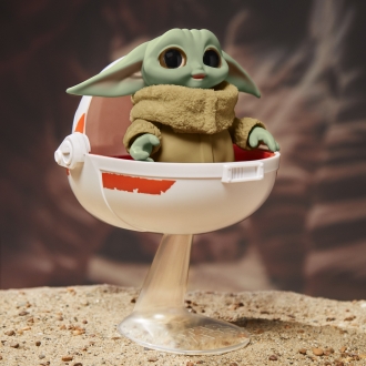 Figura interactiva hasbro star wrs wild ridin' grogu